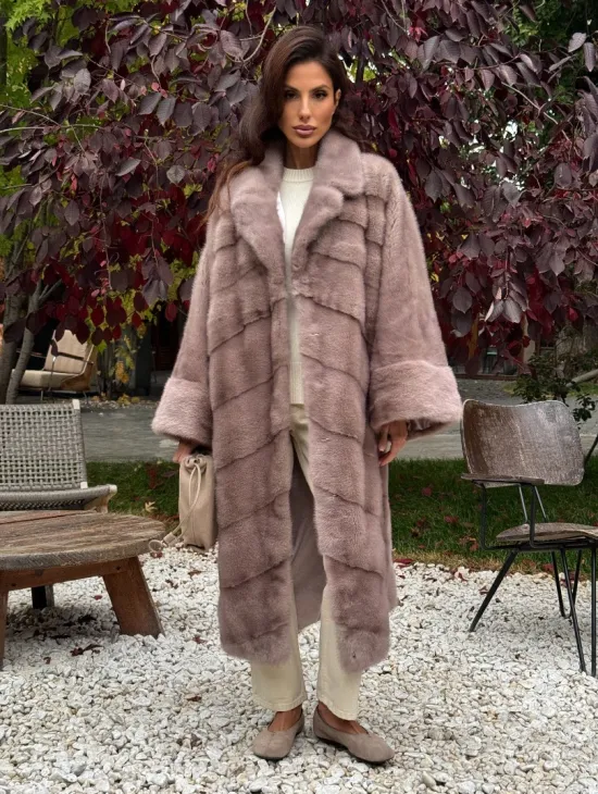 Норковая шуба (больших размеров) - фото 7