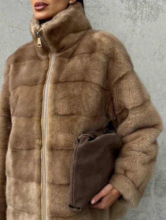 Норковая куртка - фото 2