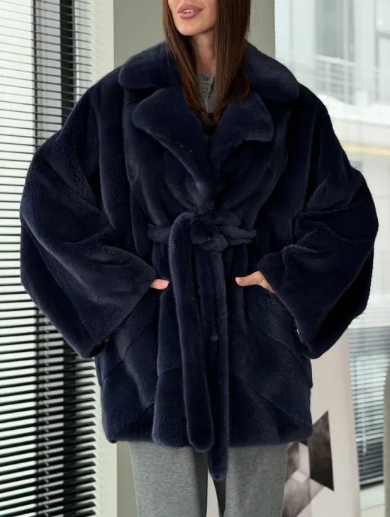 Шуба из аукционного меха норки Kopenhagen Fur 